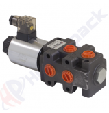 product 6/2 Magnetgesteuertes Ventil, SVV90 , eine Spule, G 1/2" , open center Spule , 12 V thumb