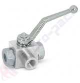 product Hydraulisches 3-Wege-Kugelventil, RS 3 , 35 L/min, G 3/8" thumb