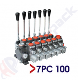 product 100 Liter Sektionales Regelventil, 7PC100 , sieben Spulen , G 3/4" , offene Mittelspule thumb