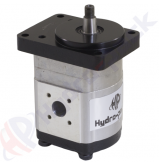 product Gruppe 20 Hydraulik Zahnradpumpe, 16 cc/rev, linksherum , Bosch Flansch (mit vorderem Lager) , 1:5 kegelige Welle , 20A16X155 thumb