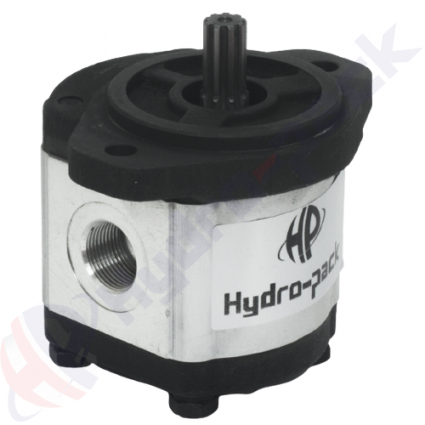 product Gruppe 20 Hydraulik Zahnradpumpe, 14 cc/rev, rechtsherum , SAE-A 2-Loch-Flansch , 9 Z&auml;hne Keilwelle SAE , 20C14X085U image thumb