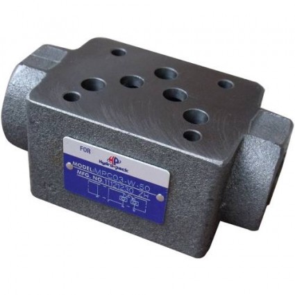 product NG10 (CETOP 5) modular pilot operated check valve, MPC 03 B , 100 L/min, B port image thumb