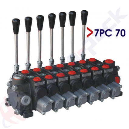 product 70 Liter Sektionales Regelventil, 7PC70 , 7 Spulen , G 1/2" , open center Spule image thumb