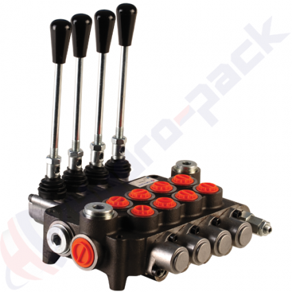 product 80 Liter Monoblock Regelventil mit Dosierkurve, 4Z80 , vier Spulen , G 1/2" , open center Spule image thumb