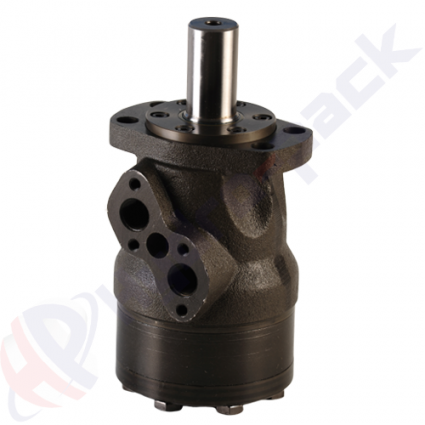 product MH series hydraulic motor, 315 cc/rev, straight keyed shaft 32 mm DIN6885 , 4 holes oval mounting flange , MH315C image thumb
