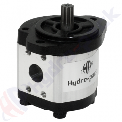 product Група 20 Хидравлична зъбна помпа, 17.3 cc/rev, по посока на часовниковата стрелка , фланец SAE-A с резба с 2 отвора , шлицев вал SAE с 10 зъба   , 20C17.3X464 image thumb