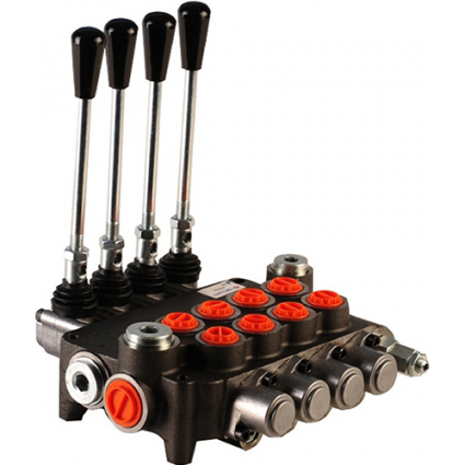 product 80 Liter Monoblock Regelventil, 4P80 ,vier Spulen , G 1/2" , open center Spule image thumb