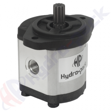 product Gruppe 20 Hydraulik Zahnradpumpe, 16 cc/rev, linksherum , SAE-A 2-Loch-Gewindeflansch , 11 Z&auml;hne Keilwelle SAE , 20A16X550HDU image thumb