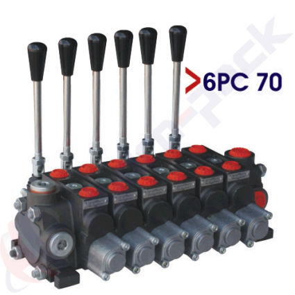 product 70 Liter Sektionales Regelventil, 6PC70 , 6 Spulen , G 1/2" , open center Spule image thumb