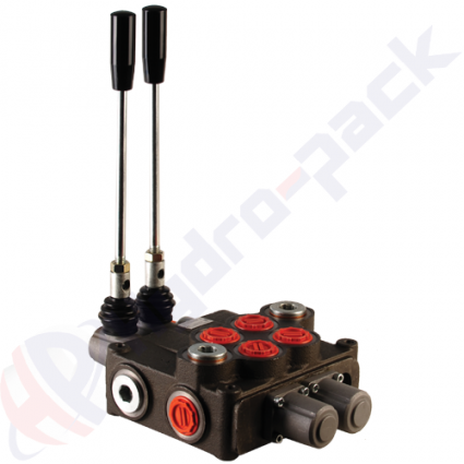 product 120 Liter Monoblock Regelventil , 2P120 , 2 Spulen , G 1" , open center Spule image thumb