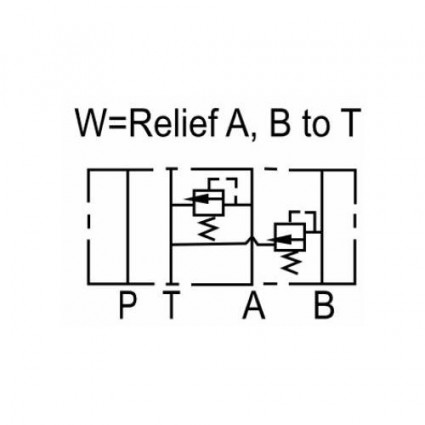 product NG10 (CETOP 5) Модулен клапан за намаляване на налягането , MR 03 W , 70 L/min, A & B ports image thumb